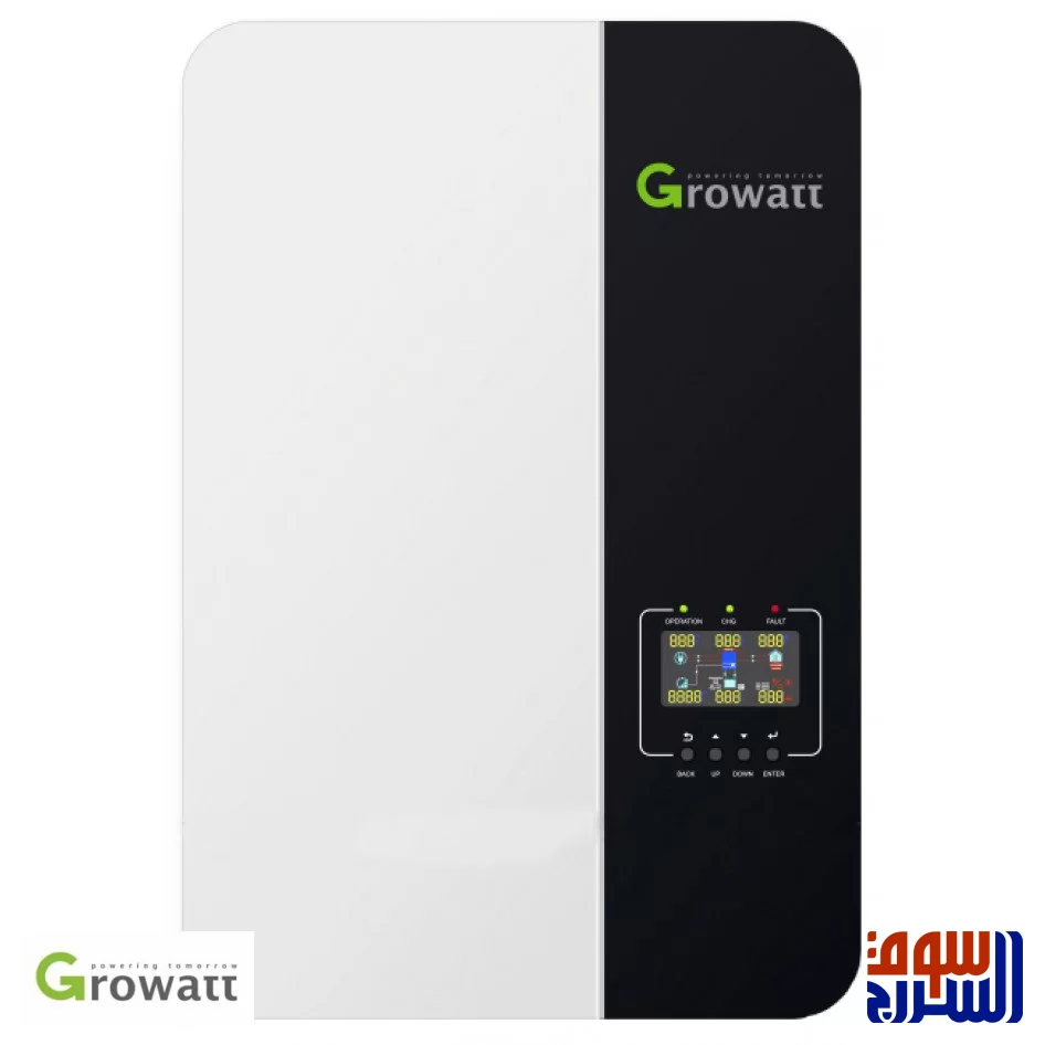 انفرتر   Growatt جرو وات  off grid اوف جريد  5000 فولت امبير VA MPPT