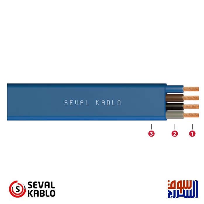 كابل بحري مرن   SEVAL CABLO سيفال  3×6  H07VVH6-F