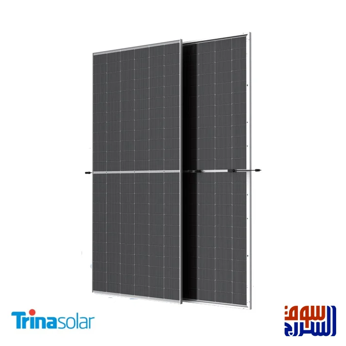 لوح خلايا شمسية  Trina Solar ترينا  590 وات مونو كريستالاين باي فيشيال